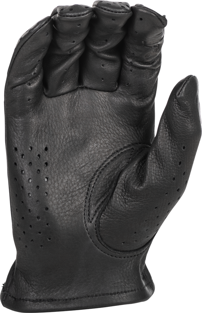 Louie Perforated Gloves Black Lg