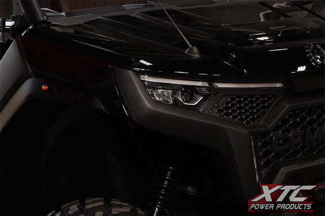 Auto Turn Signal Kit W/ Billet Lever And Front Drl Lights Cfm