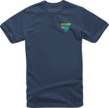 alpine star Racing Then Tee Navy 2x 482-760652X