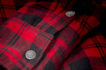 Load image into Gallery viewer, Marksman Flannel Black/Red 3x