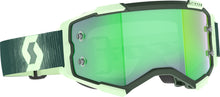 Load image into Gallery viewer, Fury Goggle Dk Gn/Mnt Grn Grn Chome Works