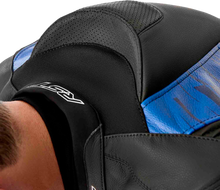 Load image into Gallery viewer, Tractech Evo D3o Jacket Blk/Blue Leather Md