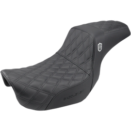 SADDLEMEN SDC PRO SERIES BLACK GRIPPER SEAT HARLEY DAVIDSON DYNA 06-17 - The Speed Shop Canada