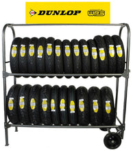 Load image into Gallery viewer, Dunlop Tire Rack Sign 12"X48"