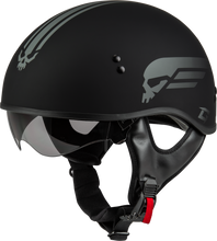 Load image into Gallery viewer, Hh 65 Retribution Helmet Matte Black/Silver Xl