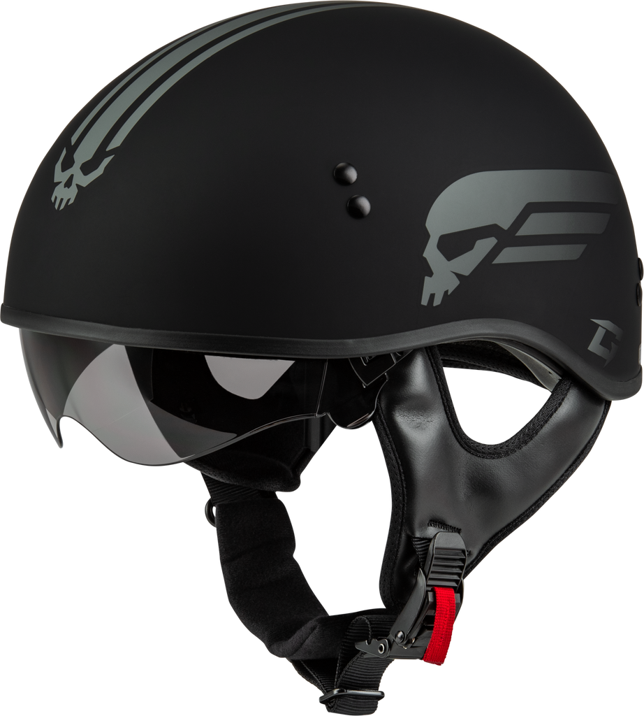 Hh 65 Retribution Helmet Matte Black/Silver 2x