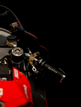 Load image into Gallery viewer, Motogp Grips Black/Grey Pair