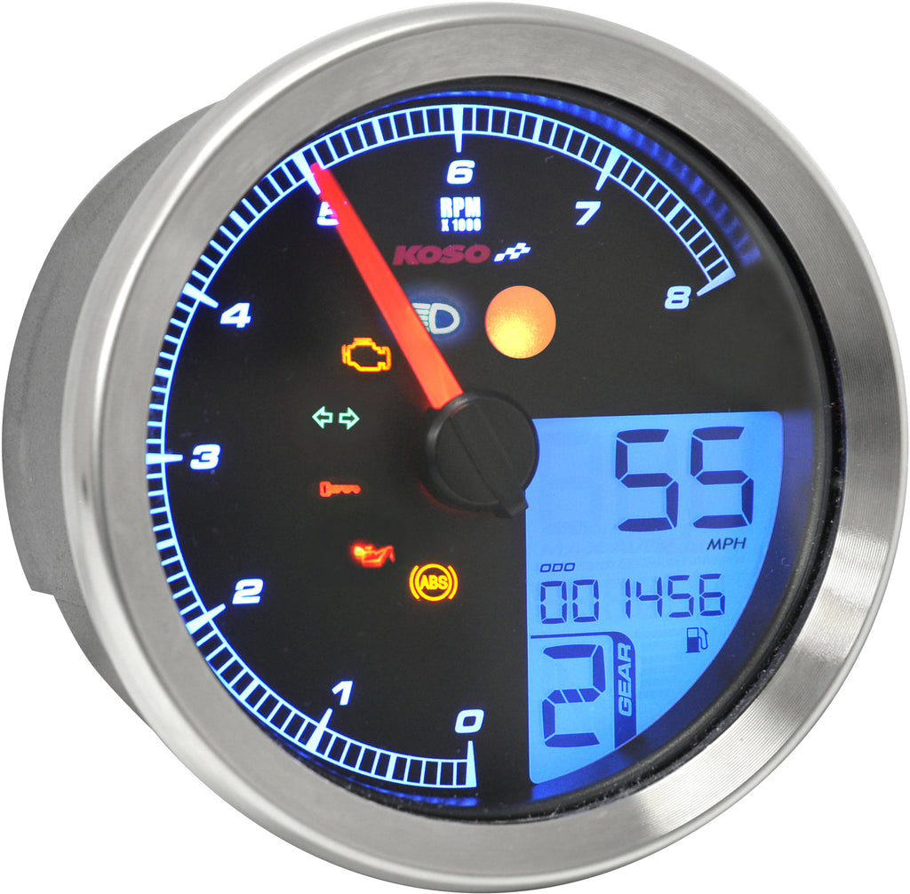 Koso Tnt B Gauge (Silver) Yamaha Bolt