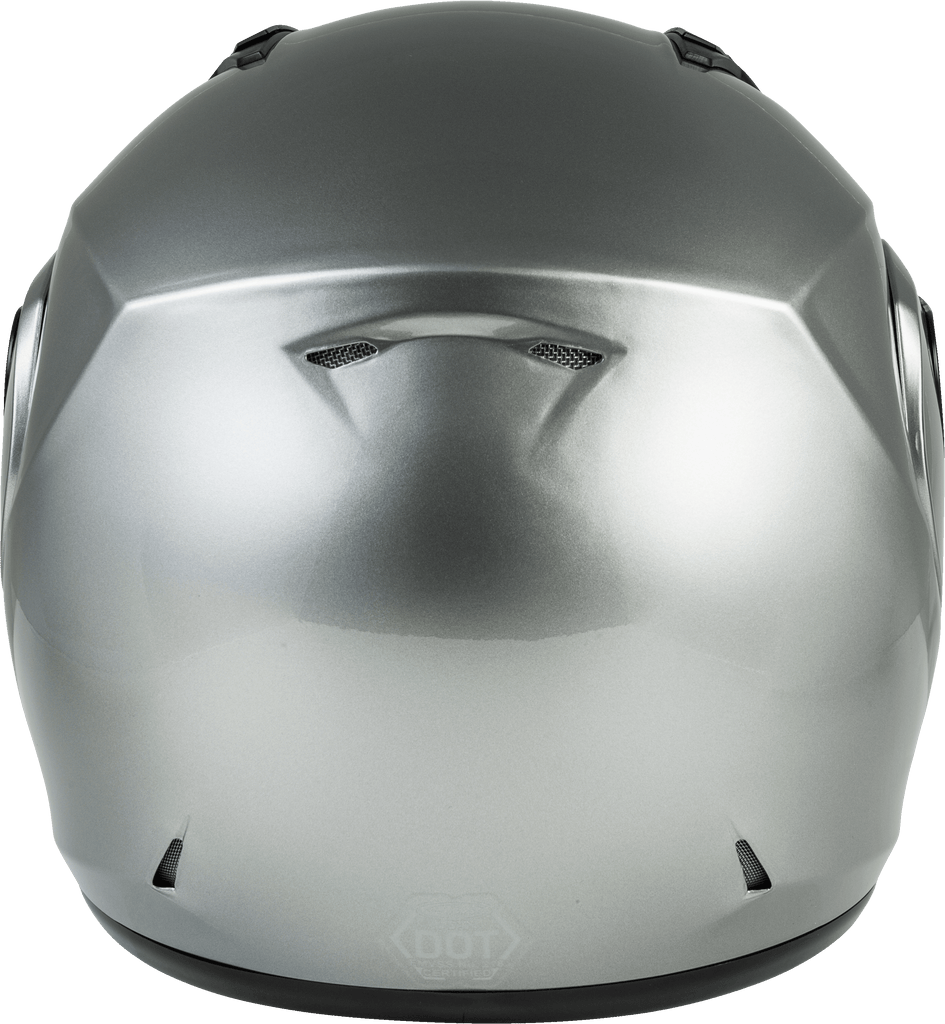 Md 04 Modular Helmet Metallic Silver 3x