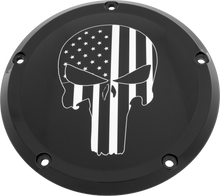 Load image into Gallery viewer, 7   Tc Derby Cover Punisher Black