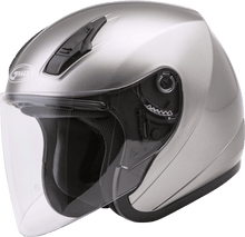 Load image into Gallery viewer, Of 17 Open Face Helmet Titanium Md
