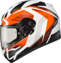 Exo R320 Full Face Helmet Hudson Orange Lg
