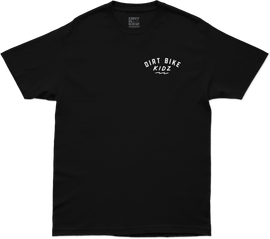 Black 12 O'clock Tee shirt by DBK featuring a classic crew neck and bold 12 O'clock logo on the front.
