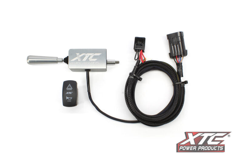 Auto Turn Signal Kit W/ Billet Lever And Front Drl Lights Pol