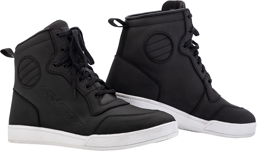 Womens Hitop Moto Ce Wp Shoe Black 9.5