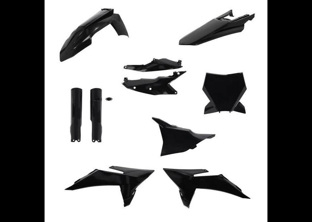 Plastic Kit  Full Ktm Black