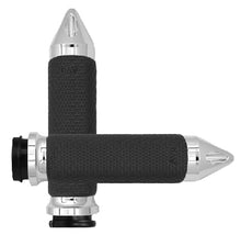 Load image into Gallery viewer, Fly By Wire Throttle Memory Foam Grip Chrome