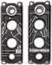 Load image into Gallery viewer, Knucks Risers 6" Black
