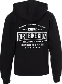 Speed & Style Youth Zip Hood Black Yl