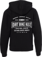 Speed & Style Youth Zip Hood Black Yl