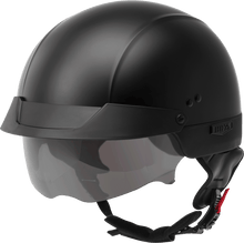 Load image into Gallery viewer, Hh 75 Half Helmet Matte Black Sm