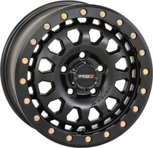 Load image into Gallery viewer, Sb6 Bl Wheel 15x7  4+3 (+10mm) 5/4.5 Matte Black