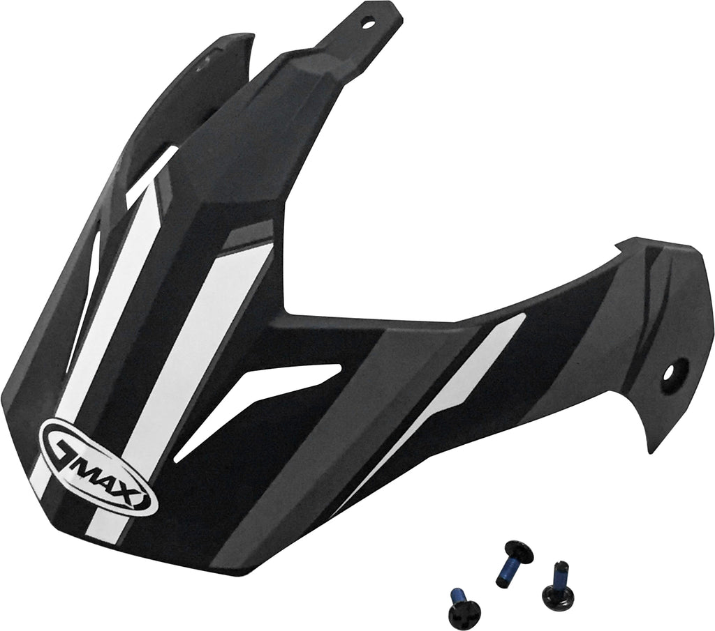 Visor W/Screws Expedition Matte Black/Dark Silver Gm 11