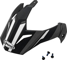 Load image into Gallery viewer, Visor W/Screws Expedition Matte Black/Dark Silver Gm 11