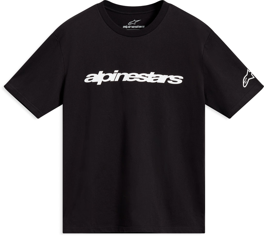 Race Wordmark Ss Csf Tee Black/White Xl