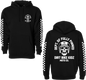Fully Pinned Youth Hoodie Black Yl