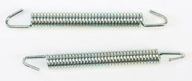 HELIX Zinc Exhaust Springs, 80mm length, designed for exhaust systems, showcasing the coiled metal springs with zinc finish.