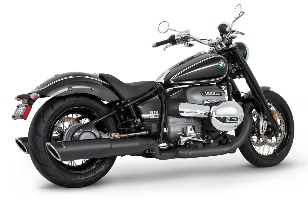 4.5" Slip Ons Black Slash Sculpted Black Tip