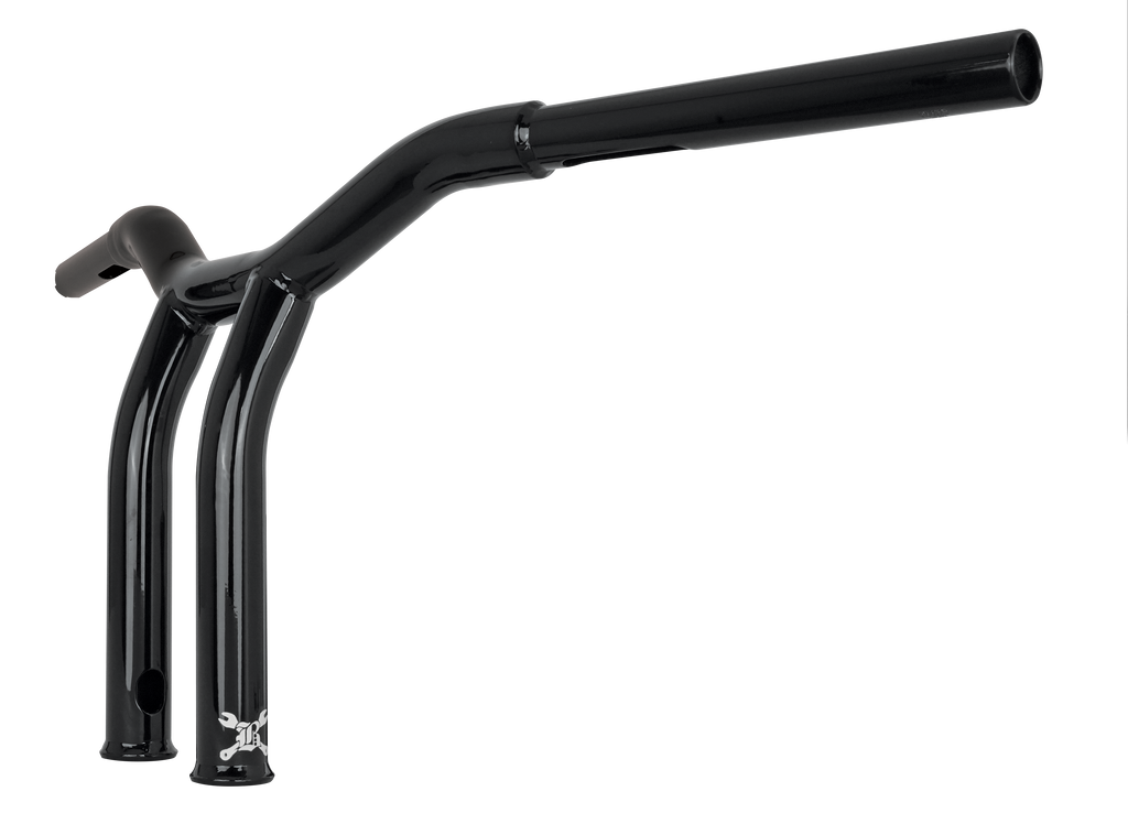 Dominator Raked Bar 10" 1.25" Gloss Black