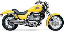 Load image into Gallery viewer, Blvd Slashcut Slip On Chrome Hon Vt750 Magna 94 03