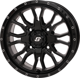 Fusion Dd Wheel  15x7 5+2 4/137 & 4/156 Gloss Black