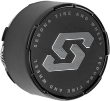 Load image into Gallery viewer, Split 6 Wheel Replacment Cap Black 4/110 4/115