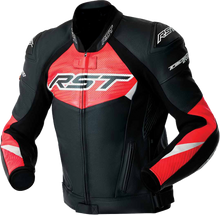 Load image into Gallery viewer, Tractech Evo D3o Jacket Blk/Flo Red Leather Md