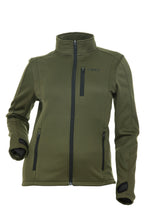 Load image into Gallery viewer, Performance Fleece Zip Up Olive Xs