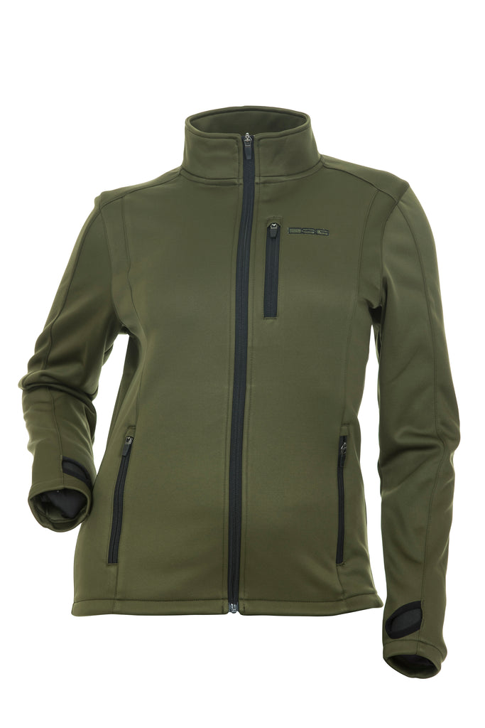 Performance Fleece Zip Up Olive Xl