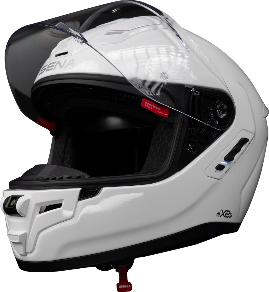 Phantom Xb Smart Ff Helmet White Sm