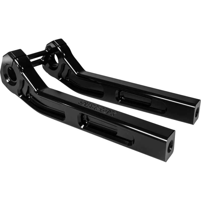 SLYFOX BILLET PULLBACK RISERS BLACK HARLEY DAVIDSON MODELS - The Speed Shop Canada