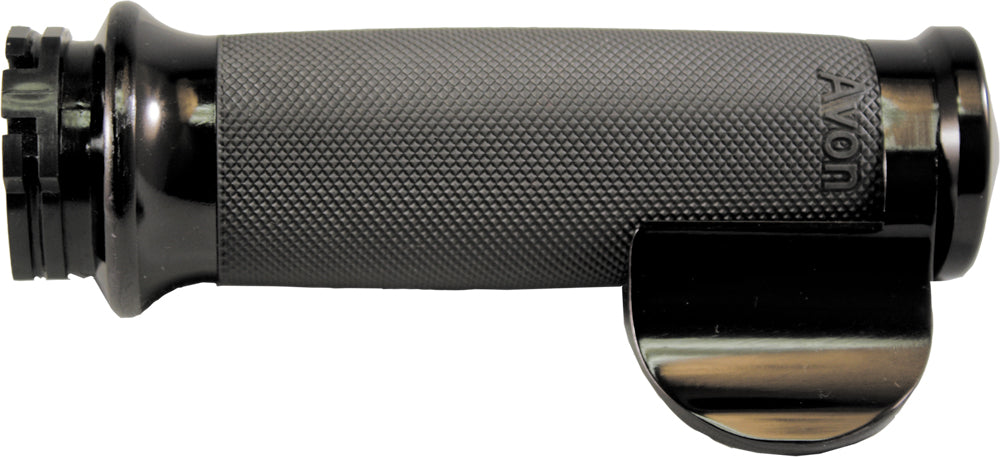 Custom Contour Grips Cable Throttle Boss Black