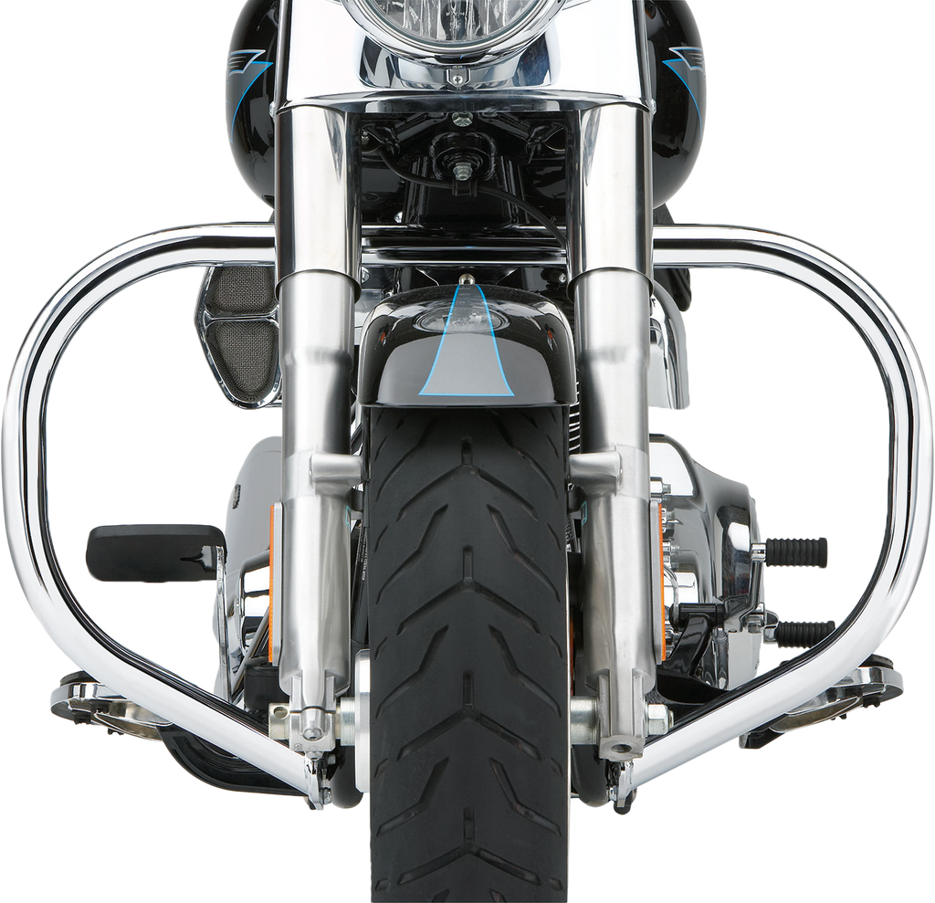 Fatty Freeway Bars 1.5" Chrome Flst (Exc Flstc) 00 17