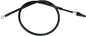 Black Vinyl Speedo Cable