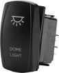 FLIP Dome Lighting Switch Pro Series backlit switch showing a sleek black switch with illuminated backlighting.