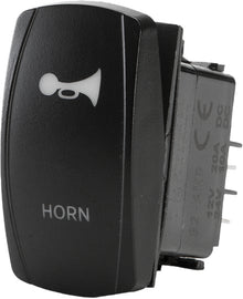 FLIP Horn Accessory Switch Pro Series backlit switch with illuminated controls, designed for vehicle or electronic applications.