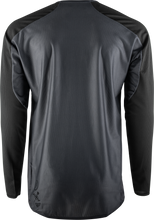 Load image into Gallery viewer, Fly MTB Gravity long sleeve jersey in grey and black, lightweight cycling jersey with breathable fabric for MTB riding.