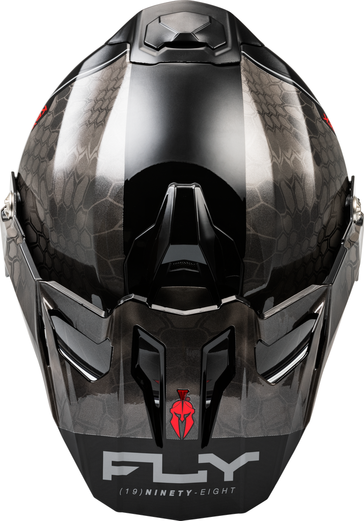 Trekker Cw Conceal Helmet Elec Shld Black/Grey/White Xl