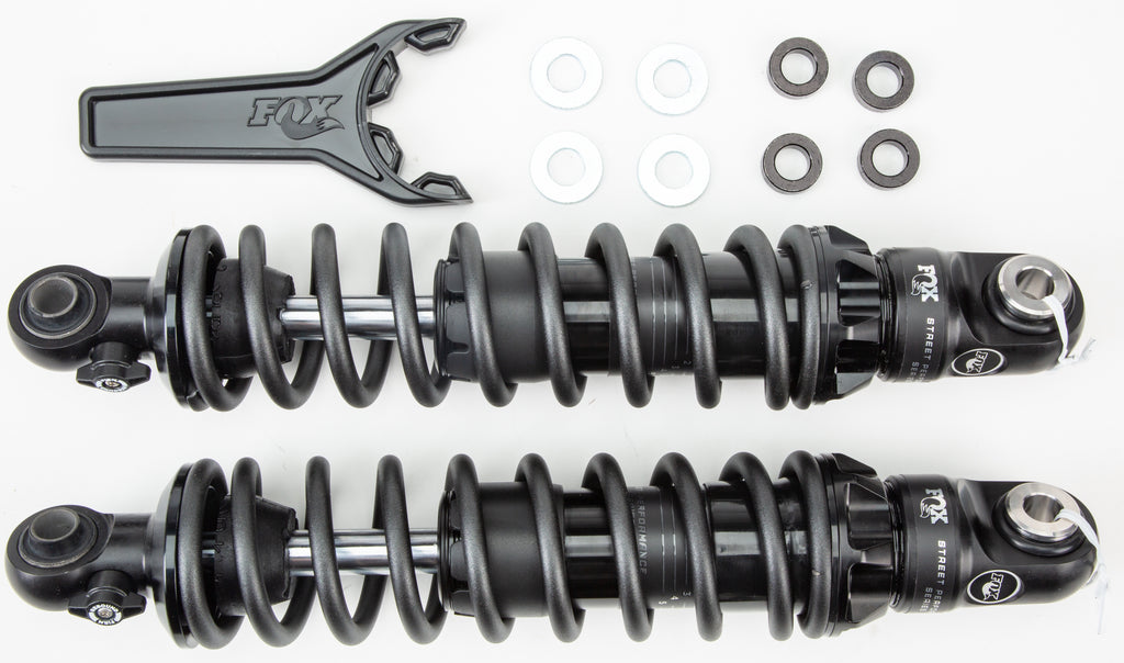 Fox Ifp-Qsr shocks for suspension, 13-inch super heavy-duty rebound adjustable shocks, featuring durable build and remote reservoir.