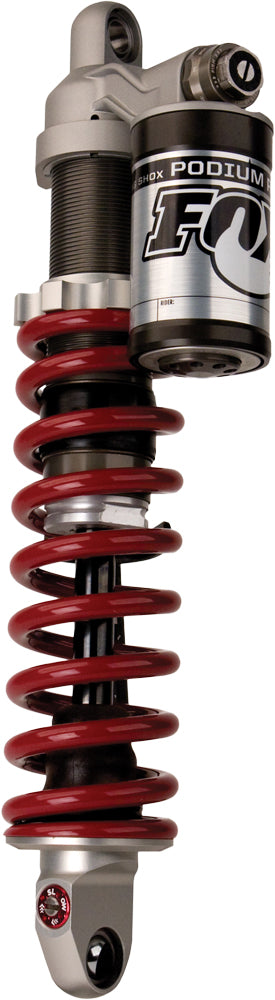 Fox Podium RC2 Shock suspension component by Fox, detailed view of the high-performance off-road shock absorber.